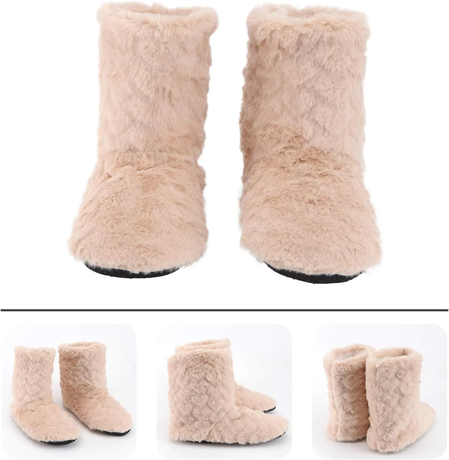 1 Pair warm floor boots home shoes Womens Winter Slippers Warm boots Fashion Ankle Boots cozy boots anti skid boots women socks Home Floor Shoes Miss floor socks keep warm