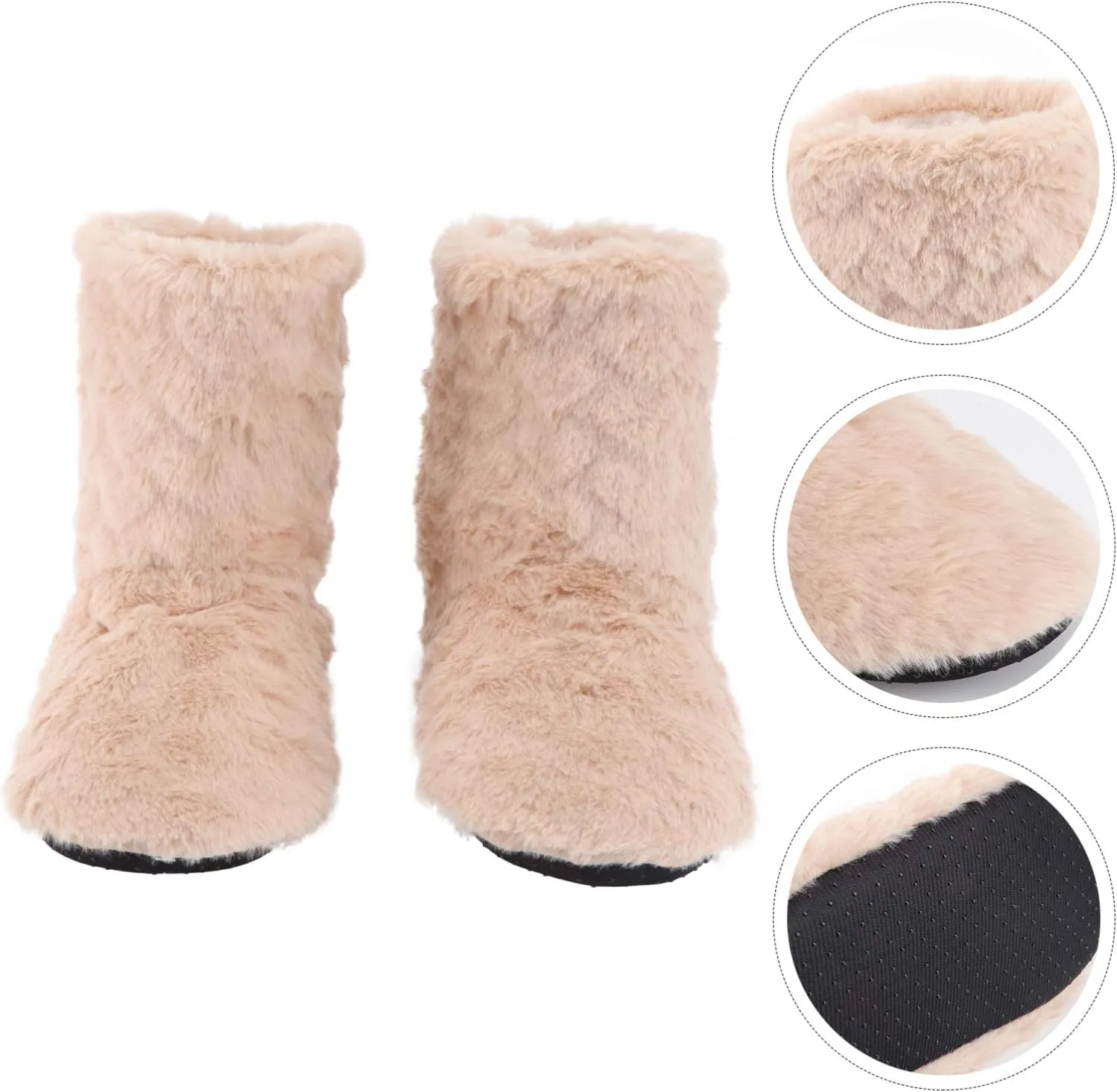 1 Pair warm floor boots home shoes Womens Winter Slippers Warm boots Fashion Ankle Boots cozy boots anti skid boots women socks Home Floor Shoes Miss floor socks keep warm
