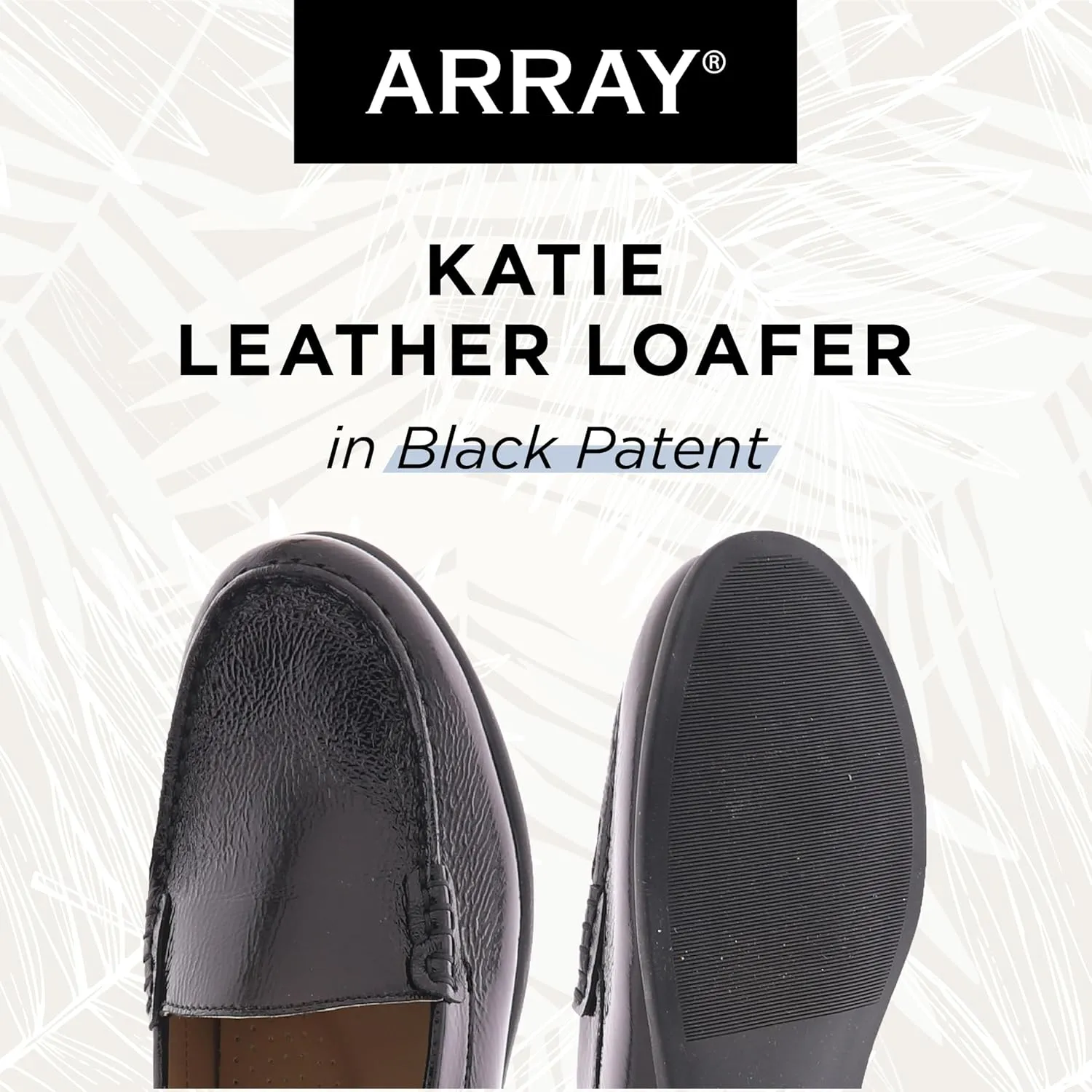 ARRAY Women's Katie Classic Slip-On Leather Loafer