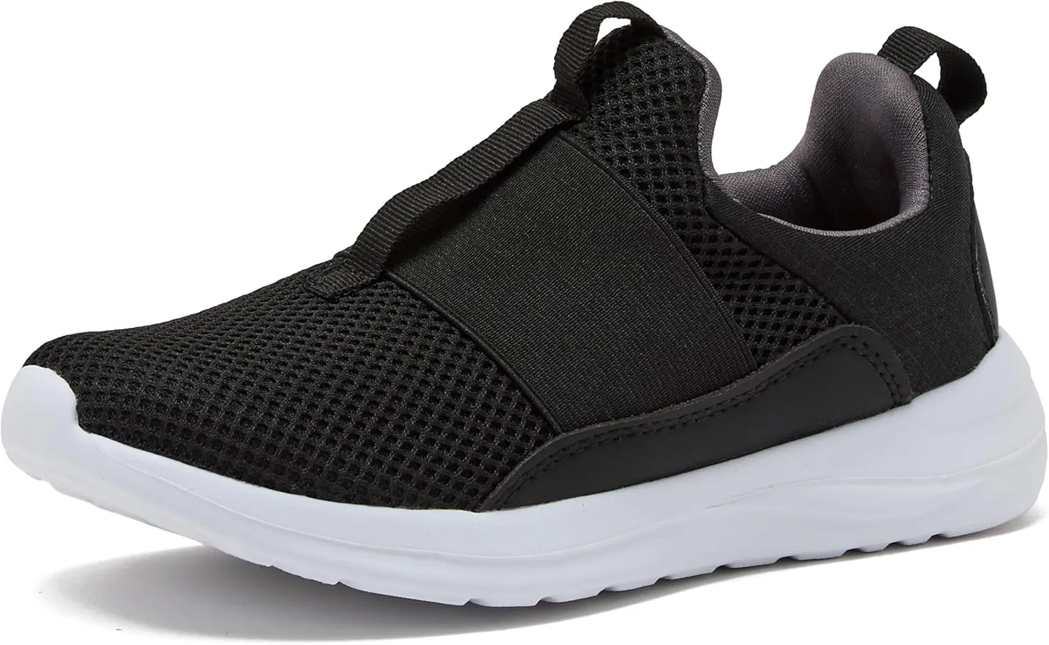 Avia Avi-Play Slip On Boys and Girls Sneakers - Lightweight Tennis, Athletic, No Tie Girls and Boys Shoes - Little and Big Kids Tennis Shoes Size 11-7 - Black, Navy Blue, Grey, White, Pink or Purple