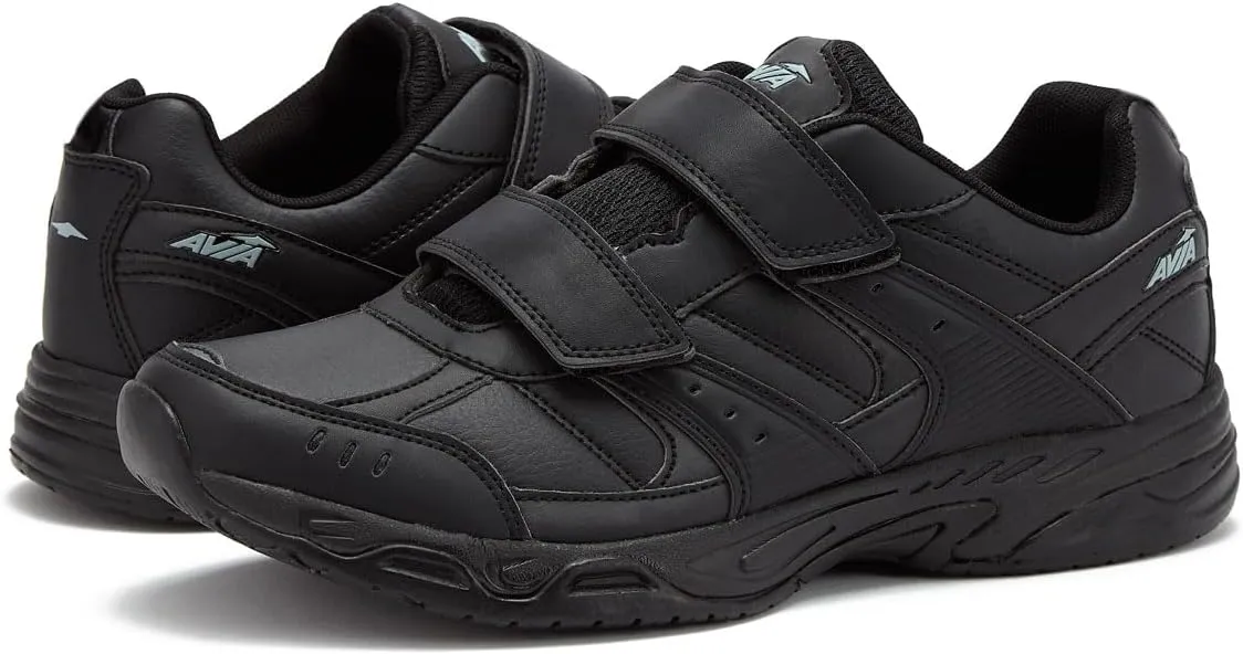 Avia Avi-Union II Strap Non Slip Shoes for Women – Comfort Women's Restaurant, Work & Safety Footwear - Medium or Extra Wide