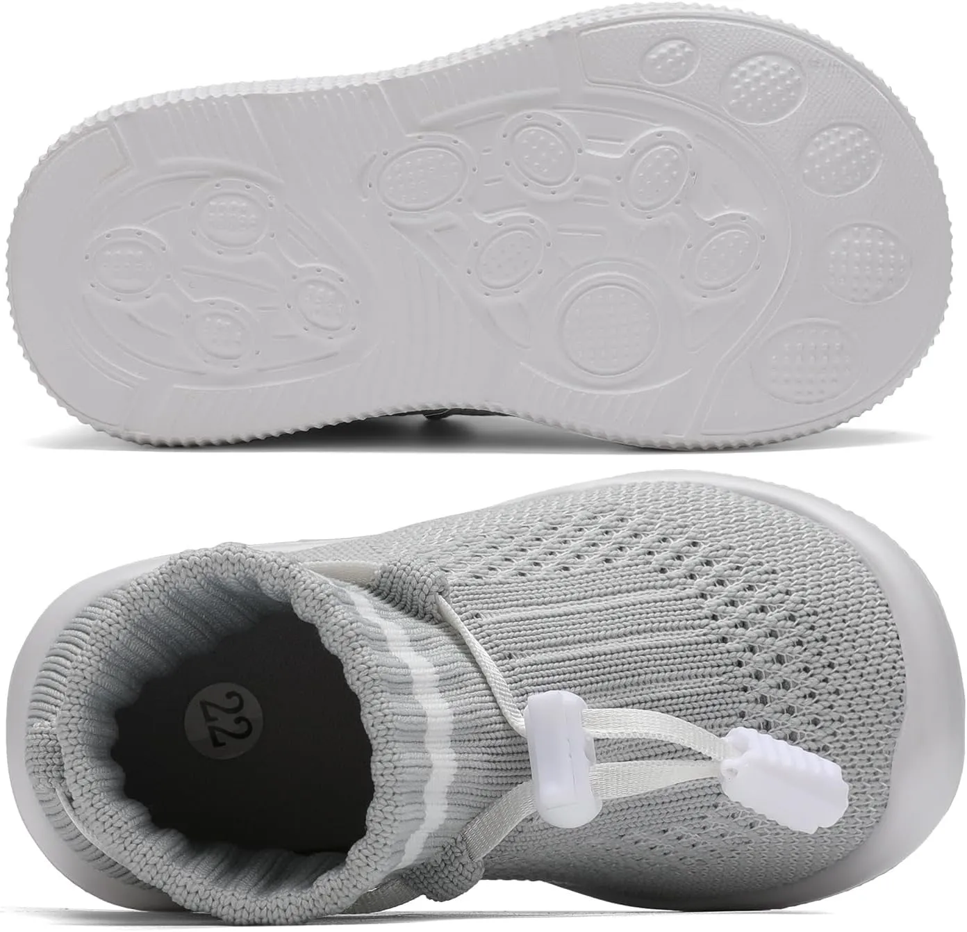 Baby Sock Shoes Baby Walking Shoes Infant Non-Slip Slippers Boys & Girls Slip On Sneakers