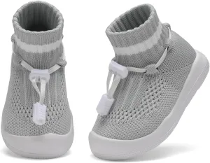 Baby Sock Shoes Baby Walking Shoes Infant Non-Slip Slippers Boys & Girls Slip On Sneakers