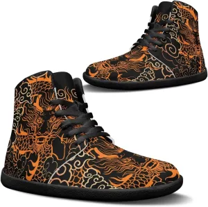 Binienty Mens Barefoot Shoes High Top Womens Minimalist Trail Running Barefoot Shoes Wide Toe Box