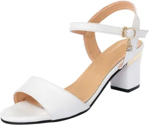 Block Heels for Women Black Prom Heels Open Toe Ankle Strap Low Block Chunky Heels Sandals Dress Pumps Shoes