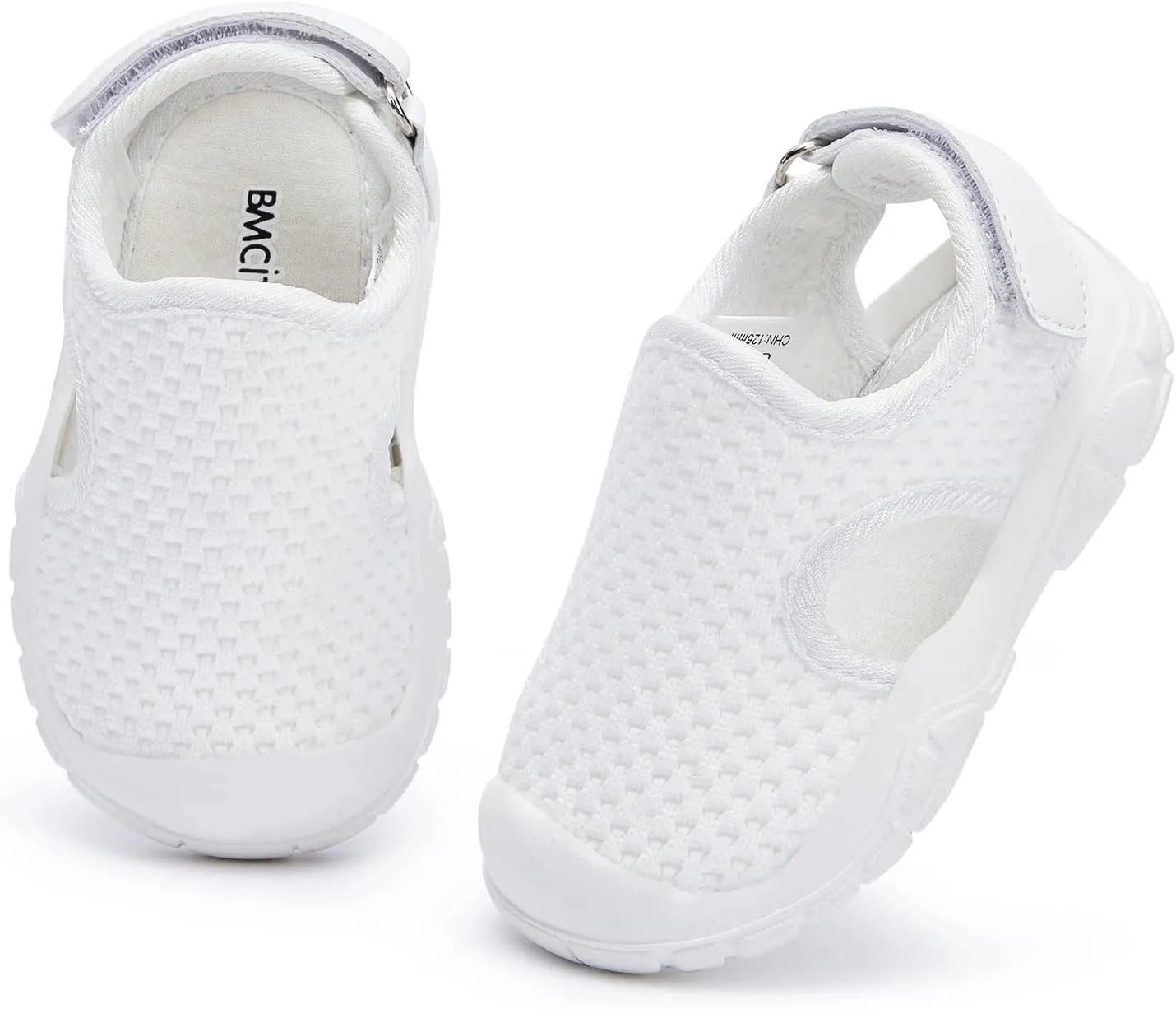 BMCiTYBM Baby Boy Girl Closed Toe Summer Sandals Lightweight Shoes Infant Non-Slip First Walking Sneakers 6 9 12 18 24 Months