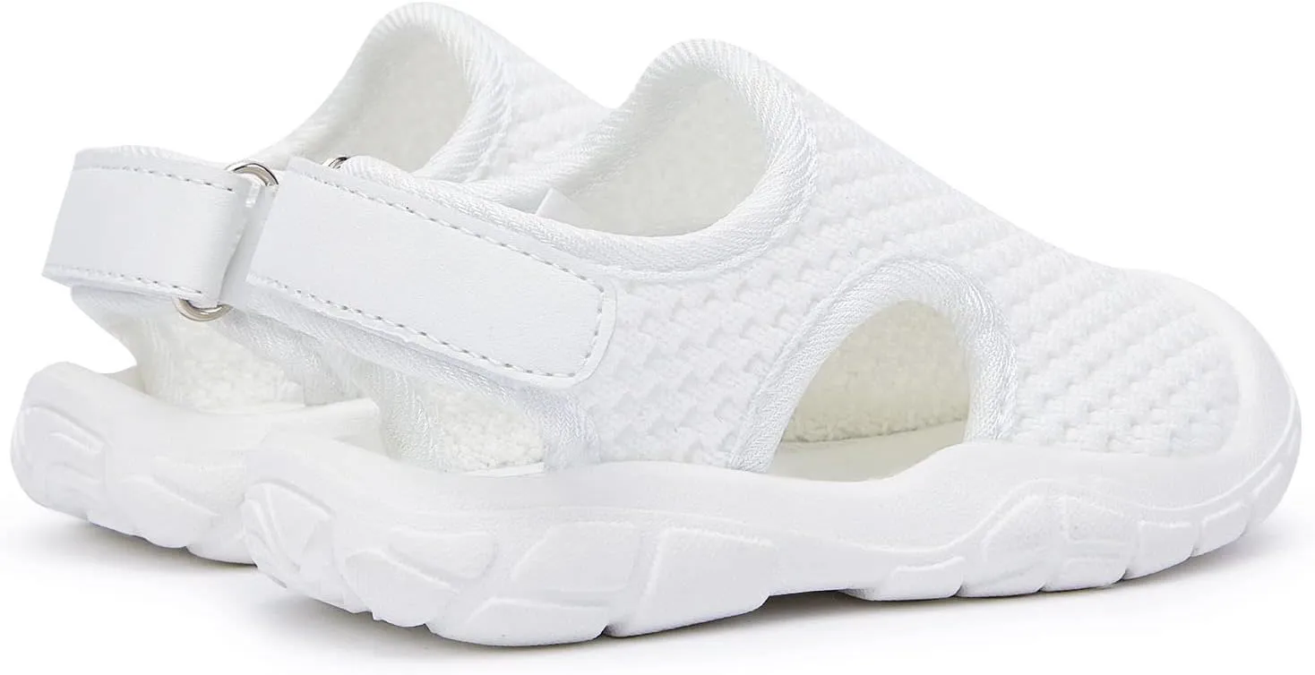 BMCiTYBM Baby Boy Girl Closed Toe Summer Sandals Lightweight Shoes Infant Non-Slip First Walking Sneakers 6 9 12 18 24 Months