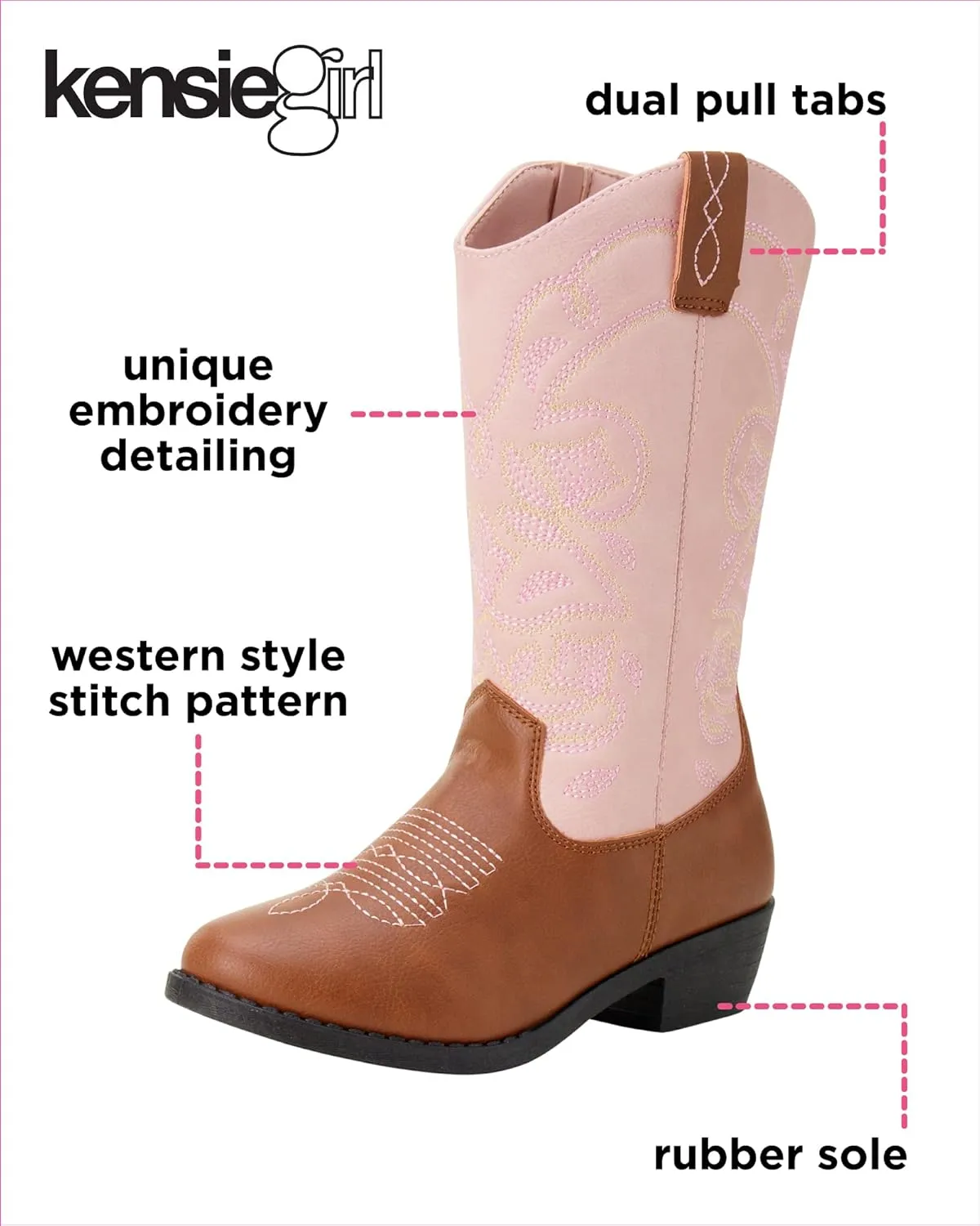 Boots - Girls' Western Cowboy Boots (Toddler/Girl)
