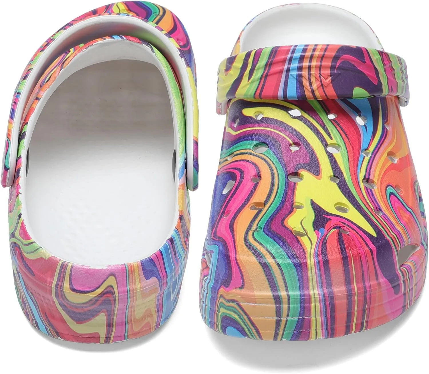 Boys Girls Camo Graphic Clog Beach Shoes Sandals(Littele Kid/Big Kid)