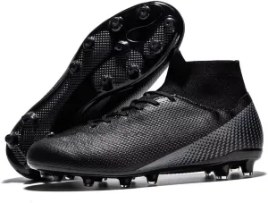 Boys Girls Soccer Cleats Kids Athletic Football Shoes Professional Training Sneakers