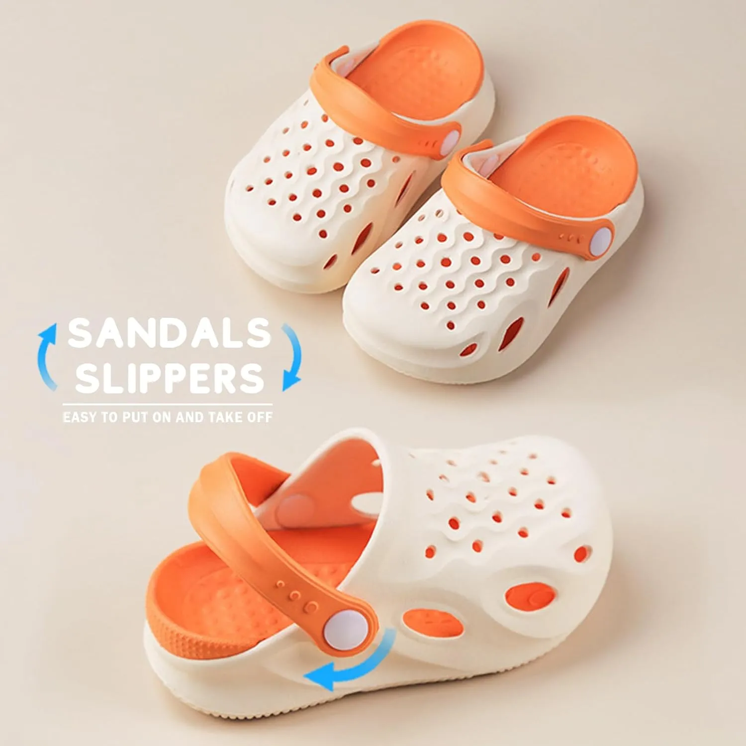 Boys Girls Toddler Clogs Little Kids Slip on Slides Sandals Truck Car Bunny Summer Water Shoes Garden Beach Pool Outdoor Bathing Shower Slippers