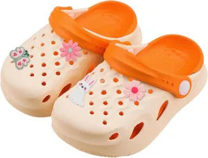 Boys Girls Toddler Clogs Little Kids Slip on Slides Sandals Truck Car Bunny Summer Water Shoes Garden Beach Pool Outdoor Bathing Shower Slippers
