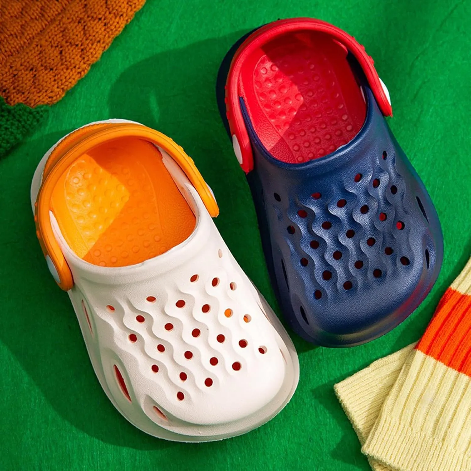 Boys Girls Toddler Clogs Little Kids Slip on Slides Sandals Truck Car Bunny Summer Water Shoes Garden Beach Pool Outdoor Bathing Shower Slippers
