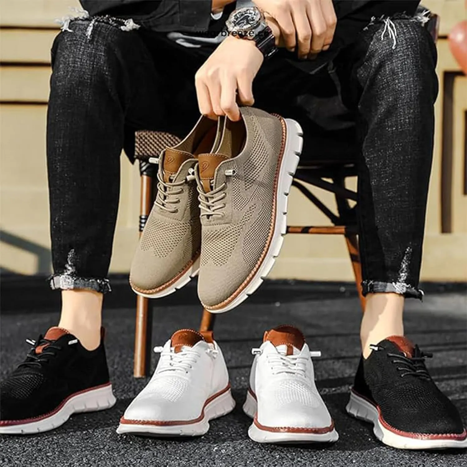 Breeze Shoes for Men, Urban - Ultra Comfortable Shoes, Mens Wearbreeze Comfortable Casual Athletic Running Shoes Sneakers