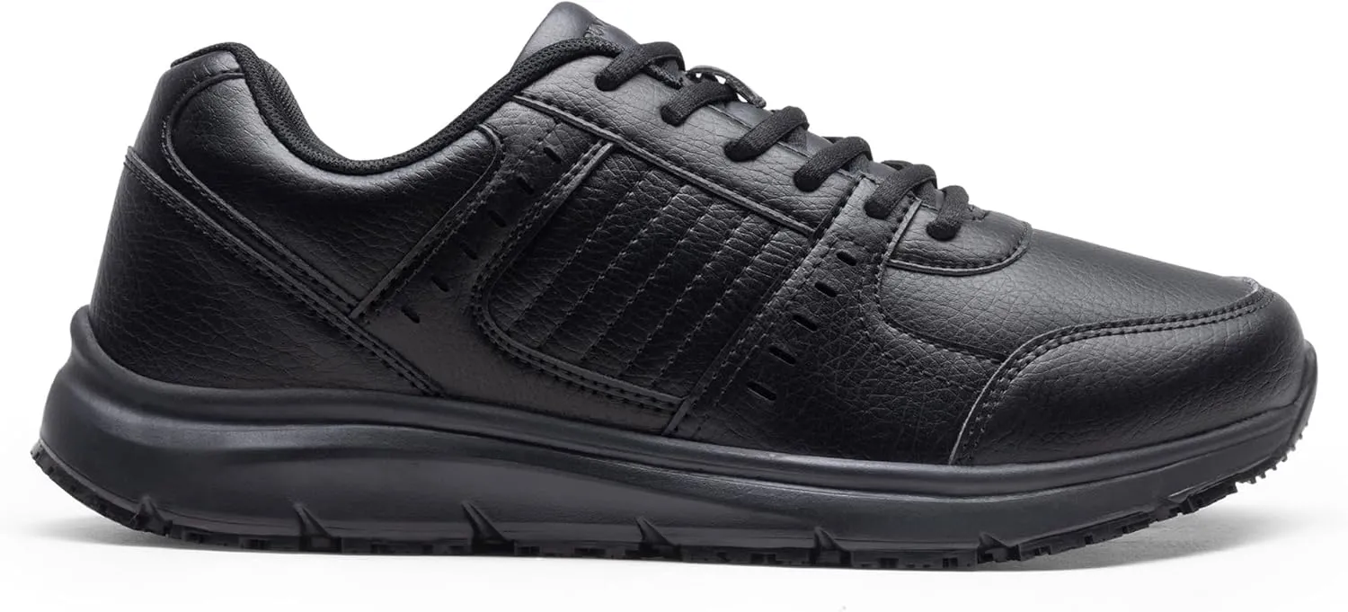 Bruno Marc Men's Non Slip Work Shoes, Waterproof Lightweight Work Shoes & Restaurant or Food Service Sneakers