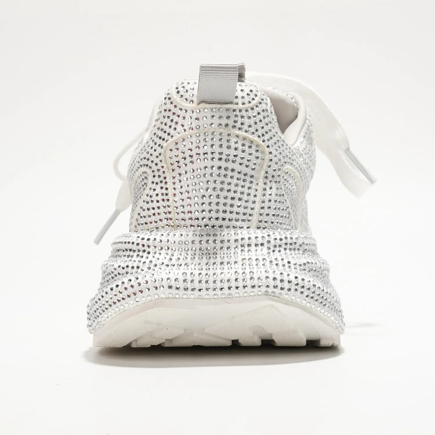Cape Robbin Johanna Sneakers, Chunky Sneakers Women, Trendy Rhinestone Platform Sneakers, Chunky Black & White Sneakers Women
