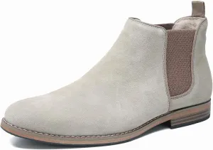 Cestfini Men Chelsea Boots Casual Suede Dress Boots Comfortable Oxfords Ankle Boots for Men