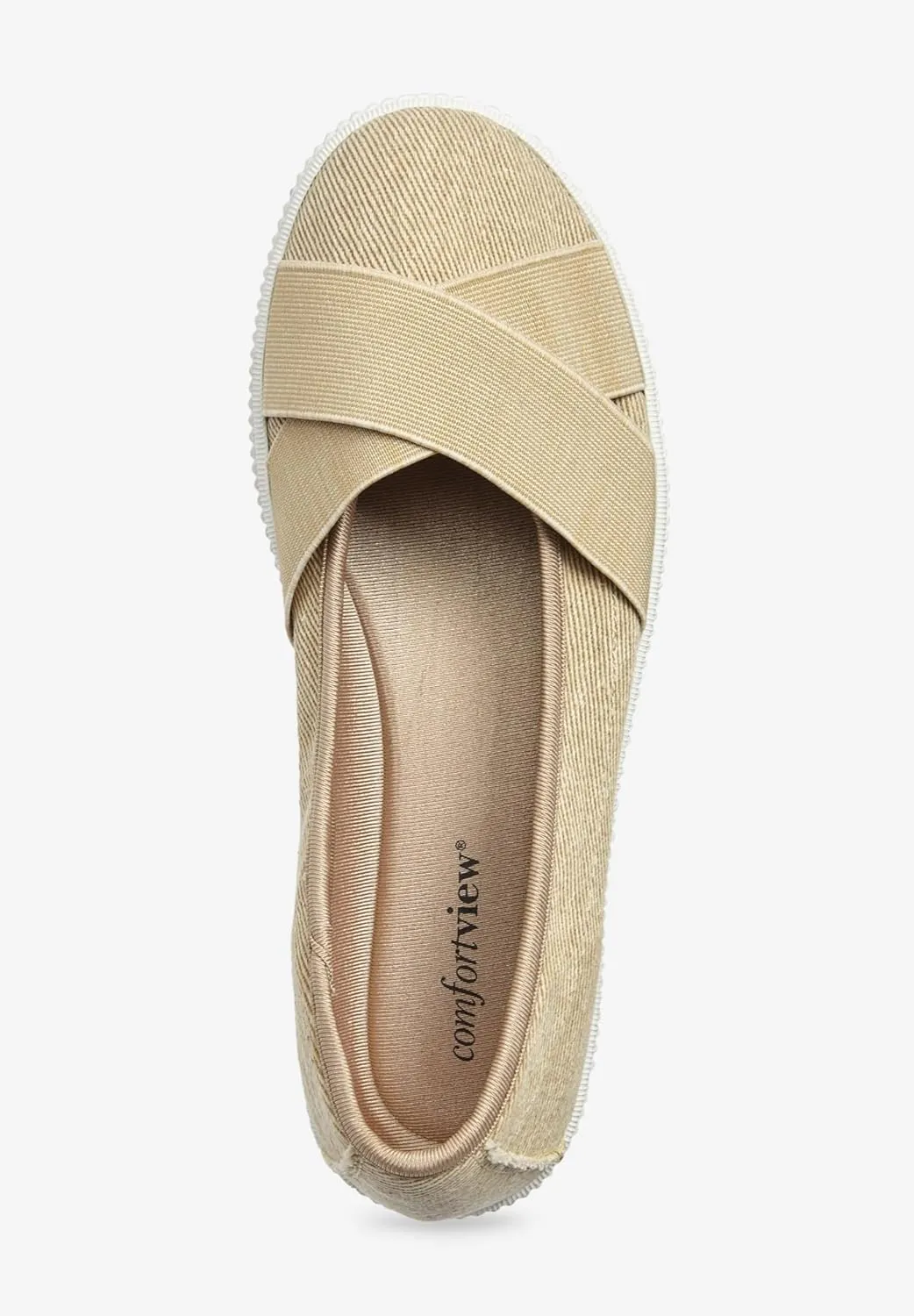 Comfortview Women's Wide Width The Jazlyn Slip-On