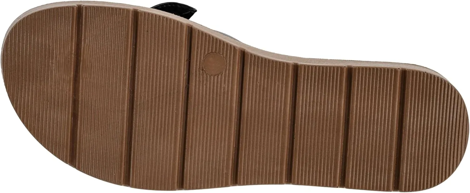 Corkys Footwear Women's Rock The Bowt Sandal - Comfortable And Cushioned Insoles, Wide Strap with Bow, Open Toe Design, Easy And Convenient Slip-On Design