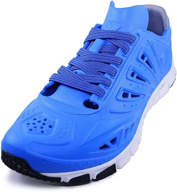 Crosskix APX Closed Toe Lace Up Water Shoes - All-Purpose Non-Slip Submersible Sneakers with Arch Support for Men, Women, Kids