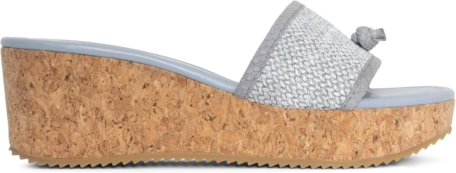 Donald Pliner Women’s SILLI Wedge Sandal – 2.5” Heel, Comfortable Sandals for Women, Heeled Summer Sandals, Open Toe Shoes for Women, Slip-On Sandals