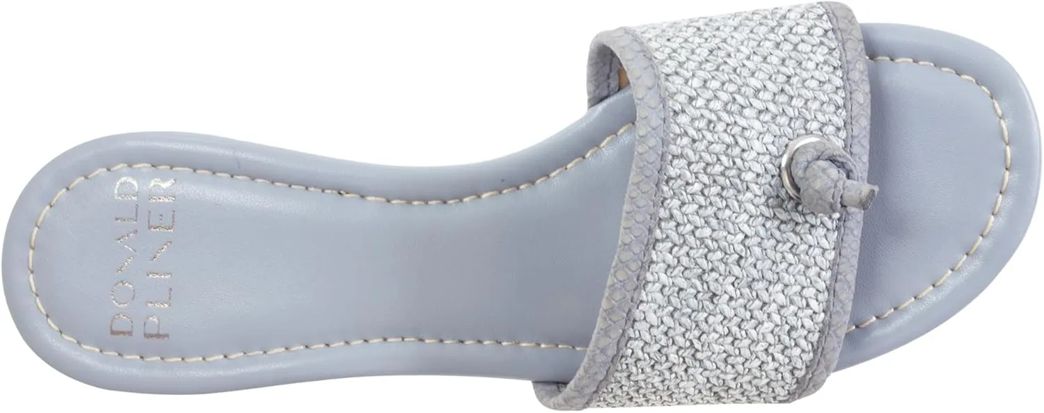 Donald Pliner Women’s SILLI Wedge Sandal – 2.5” Heel, Comfortable Sandals for Women, Heeled Summer Sandals, Open Toe Shoes for Women, Slip-On Sandals