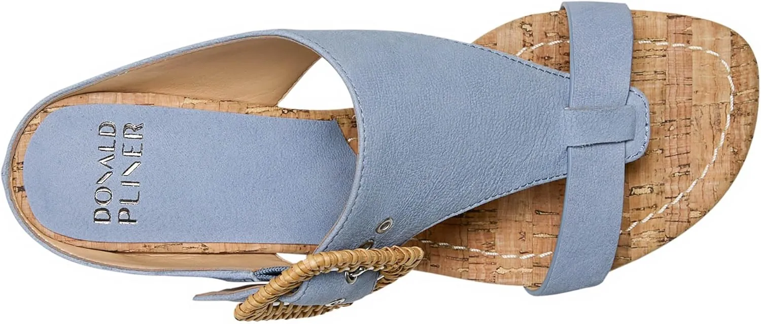 Donald Pliner Women's VINE Wedge Sandals, Open-Toe Sandals, Women's Sandals, Comfortable Sandals, Summer Wedges, Dress Sandals