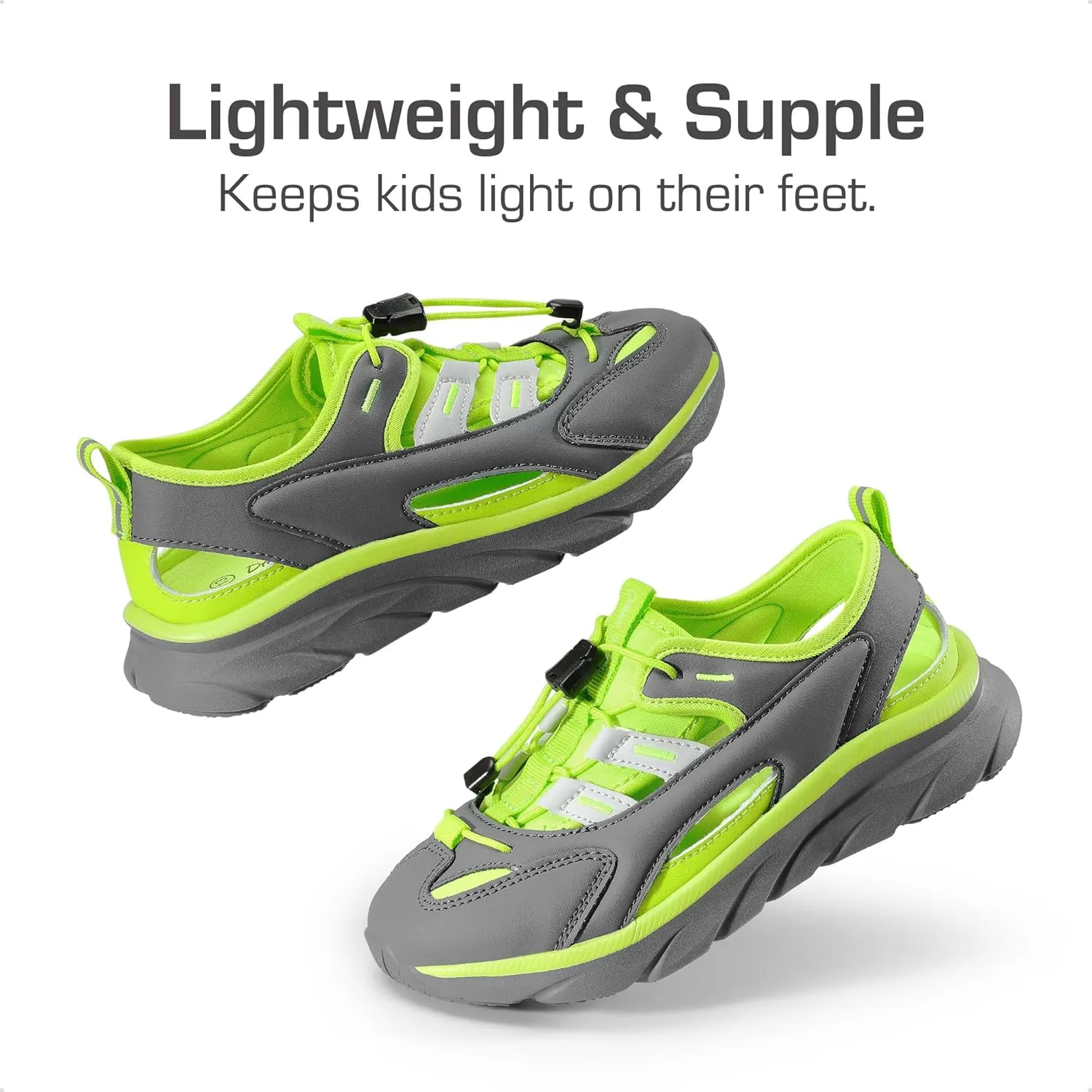 DREAM PAIRS Boys Girls Summer Outdoor Athletic Sport Sandals for Little/Big Kids