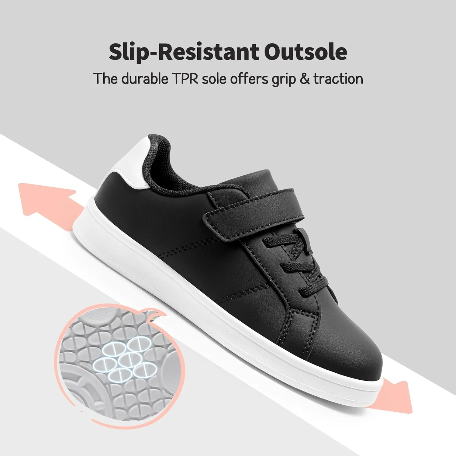 DREAM PAIRS Girls Boys Sneakers Tennis School Shoes Casual Walking Storybook Footwear for Little/Big Kids