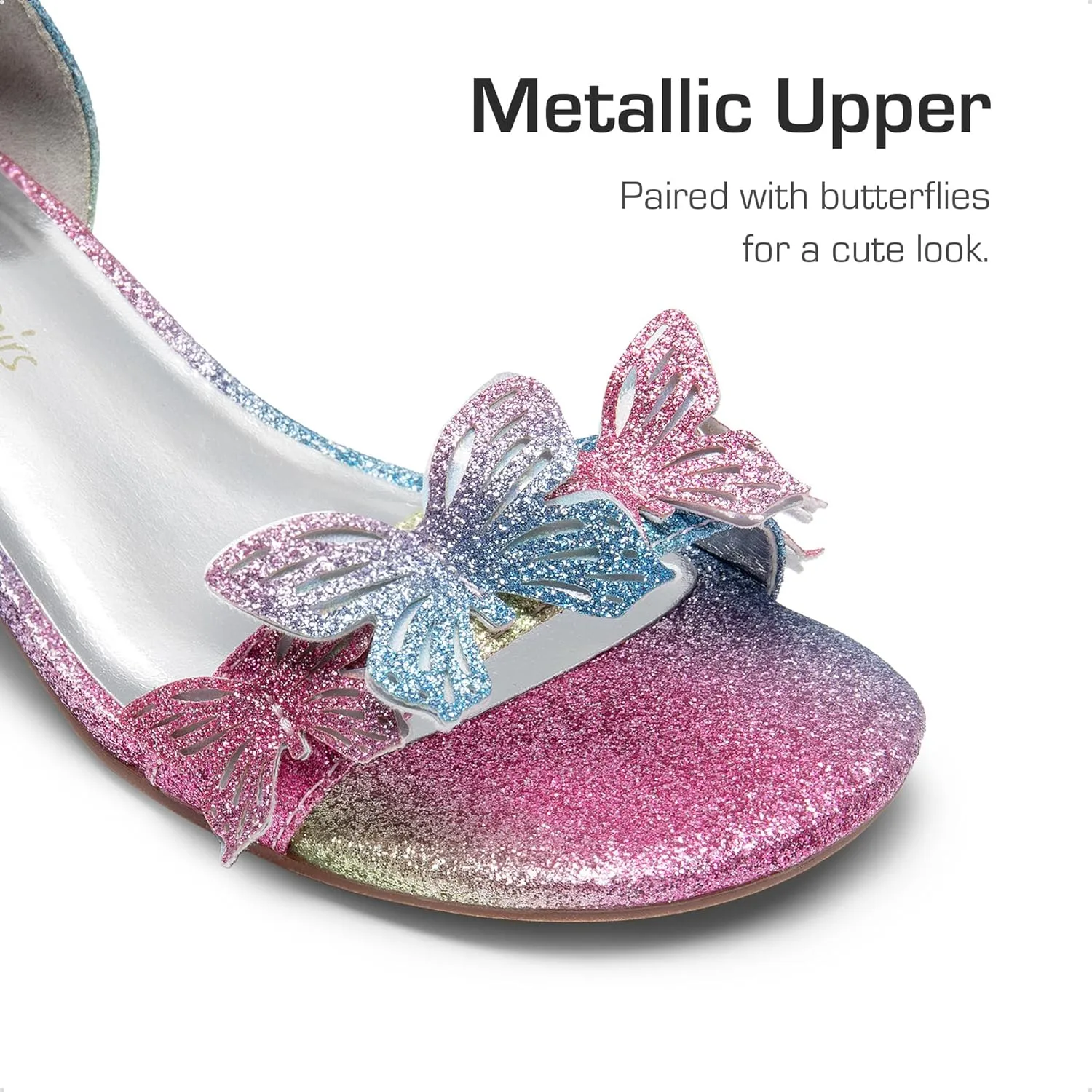 DREAM PAIRS Lace Up Low Heel Sandals for Girls Ankle Strap Dress Pump Strappy Gladiator Wedding Party Shoes for Little Kid/Big Kid