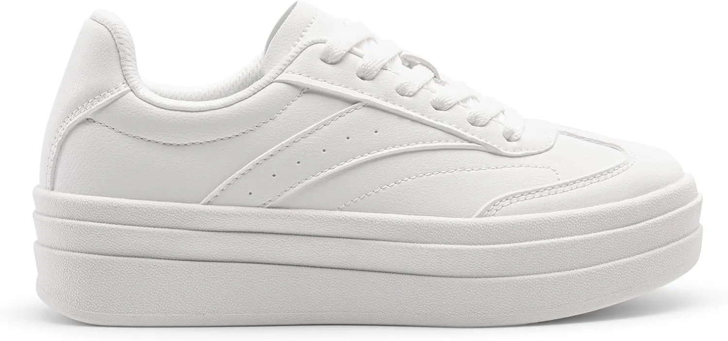 DREAM PAIRS Women's Platform Fashion Sneakers Chunky Casual Tennis Shoes Trendy Sneakers for Women