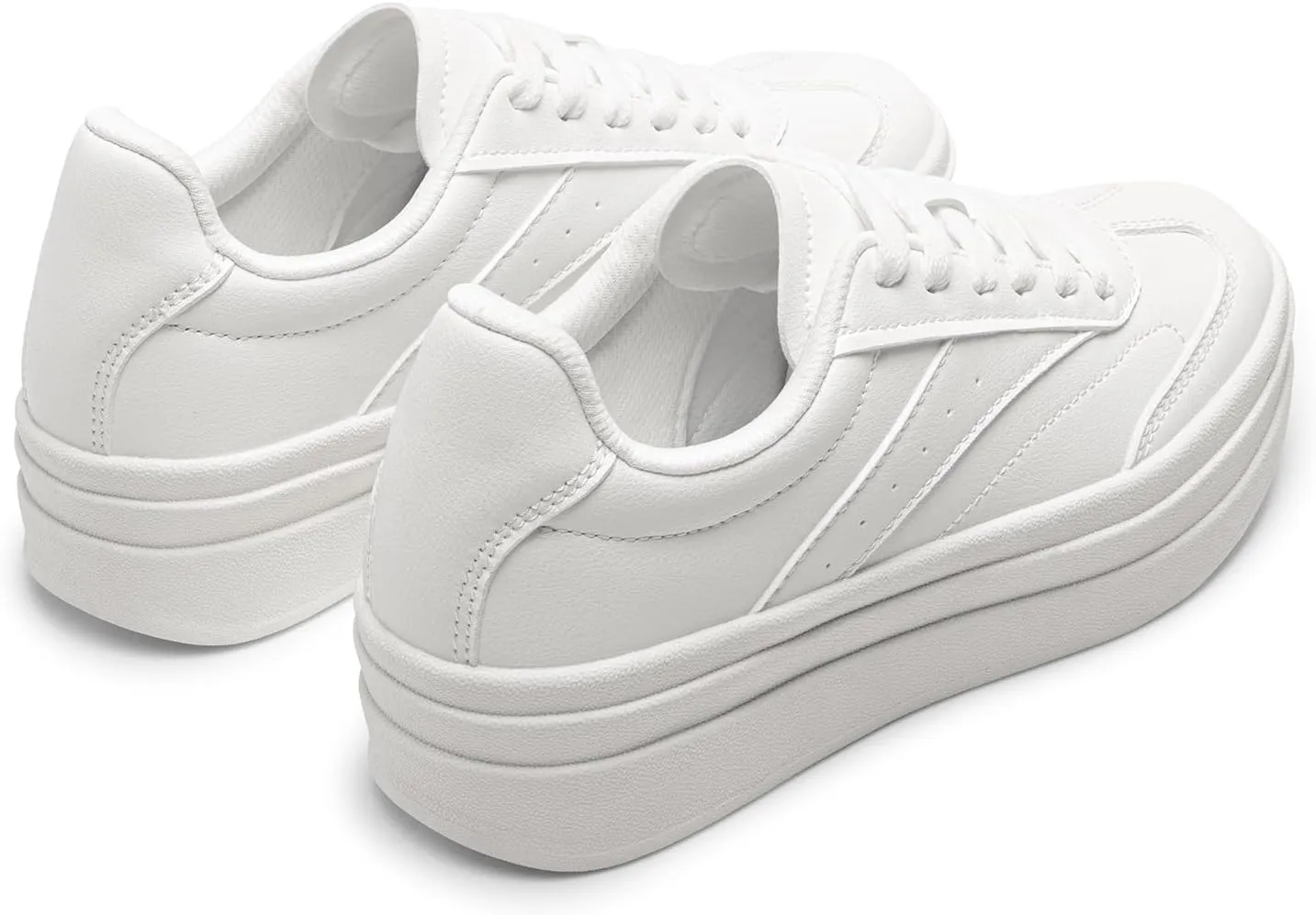 DREAM PAIRS Women's Platform Fashion Sneakers Chunky Casual Tennis Shoes Trendy Sneakers for Women
