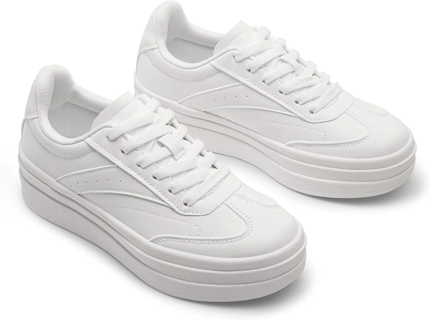 DREAM PAIRS Women's Platform Fashion Sneakers Chunky Casual Tennis Shoes Trendy Sneakers for Women