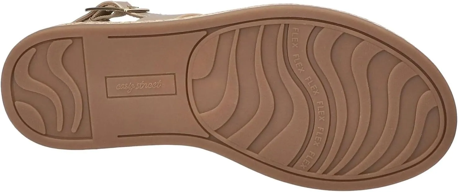 Easy Street Women's Tampa Flat Sandal
