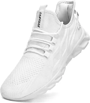 EGMPDA Womens Slip On Walking Shoes Runnings Tennis Athletic Sneakers Workout Gym Sports Fashion