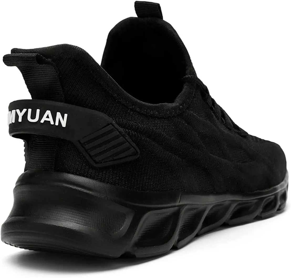 EGMPDA Womens Walking Shoes Slip On Tennis Athletic Runnings Sneakers Casual Fashion Lightweight for Work Travel Gym Sports