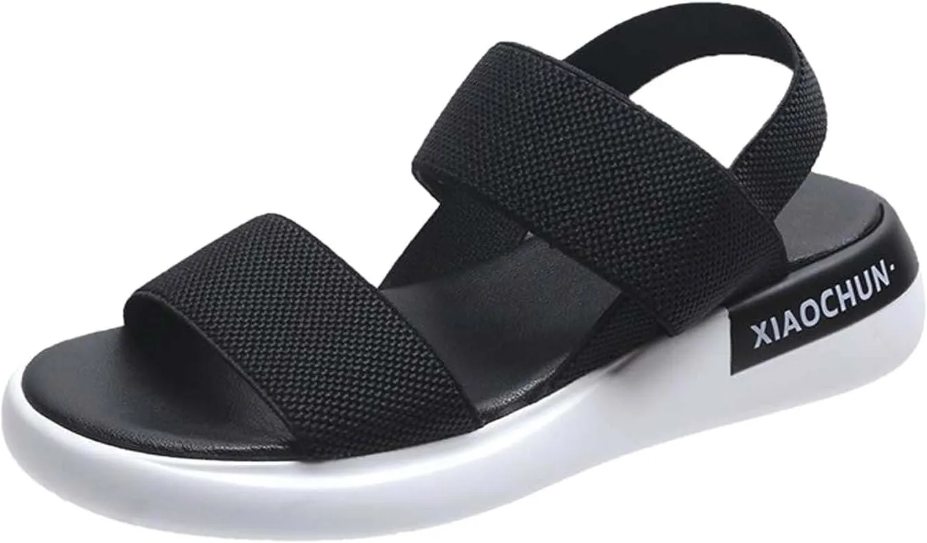 Flat Sandals for Women Dressy: Comfortable Sports Sandals Open Toe Ankle Strap Walking Shoes Summer Mother's Day Gift