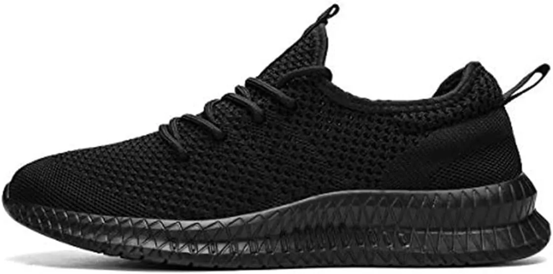 FUJEAK Men Running Shoes Men Casual Breathable Walking Shoes Sport Athletic Sneakers Gym Tennis Slip On Comfortable Lightweight Shoes
