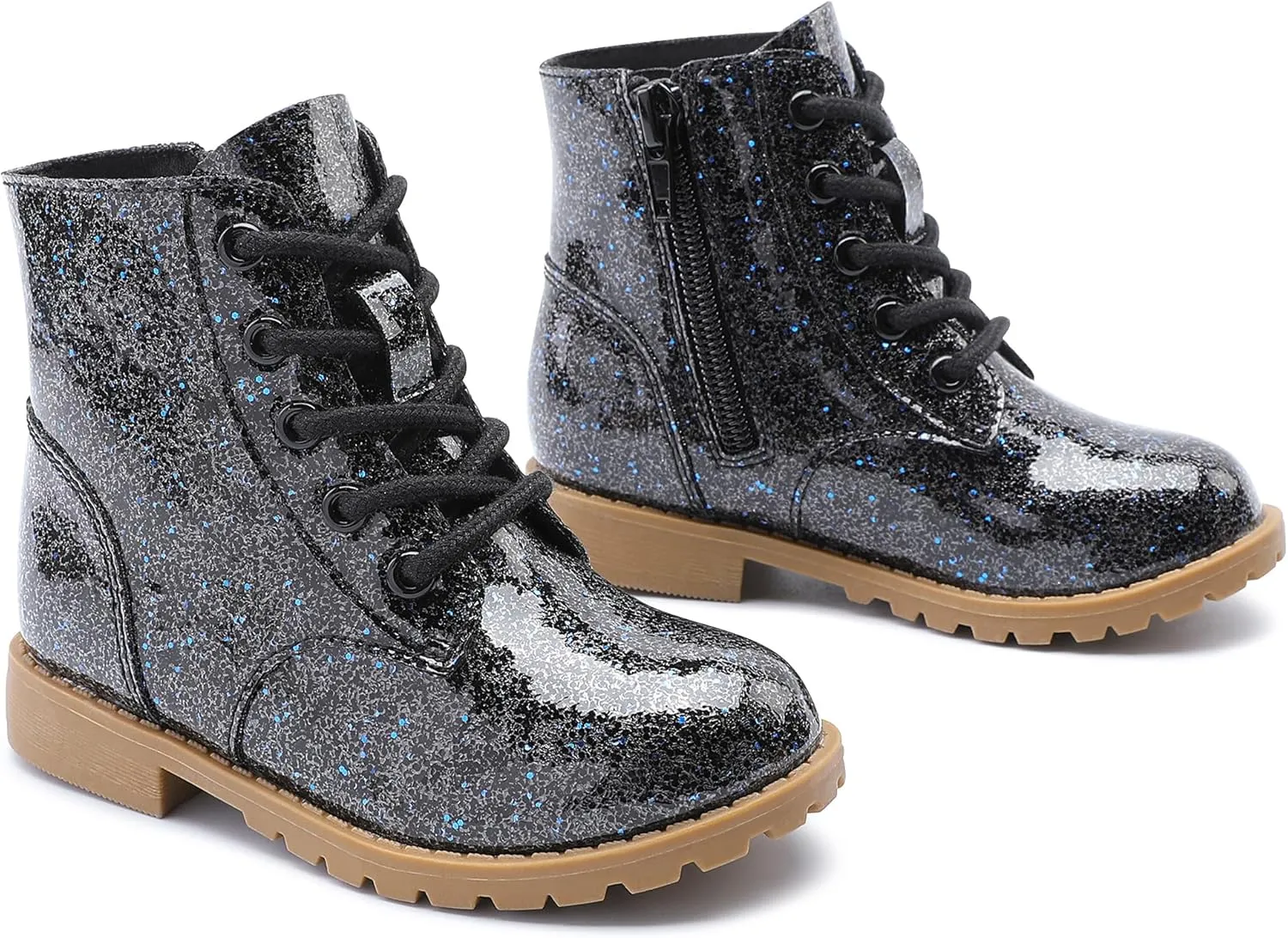 Girls Boots Glitter Dress Boots Cute Princess Shoes for Girl Girls Ankle Boots Toddler/Little Kid
