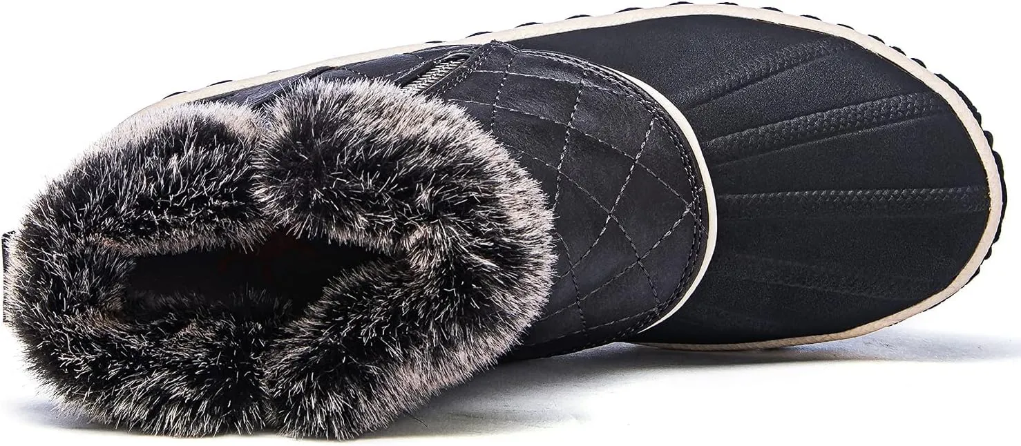 GLOBALWIN Women's Winter Boots Ankle Boots