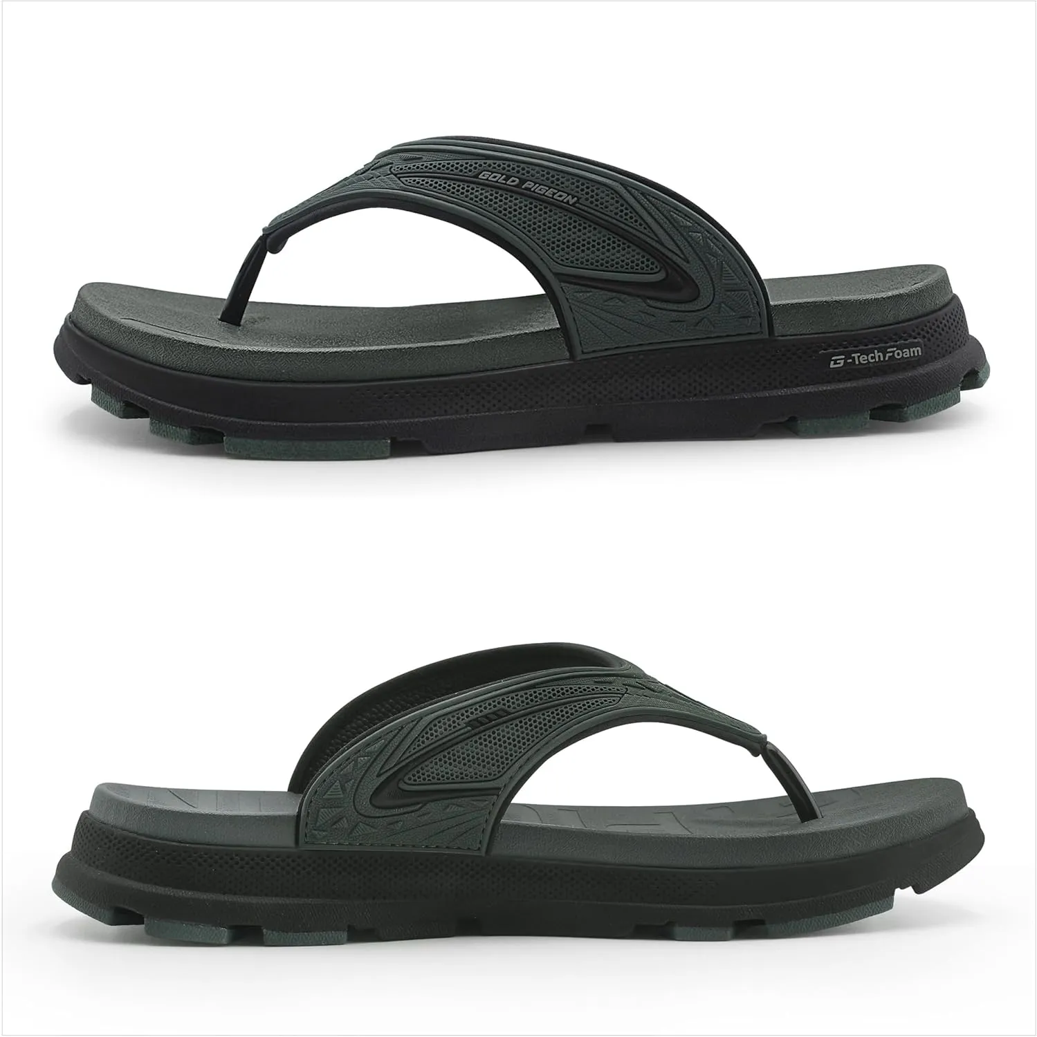 Gold Pigeon Shoes EVA Anti-Fatigue Ultra-Cushion Unisex Athlete Sandals Easy SNAP LOCK Closure