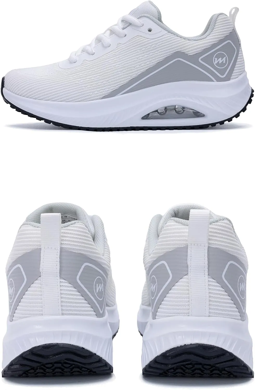 Gyeice Women's Air Walking Shoes Arch Support Orthotic Breathable Tennis Sneakers for Plantar Fasciitis Pain Relief US 5.5-11