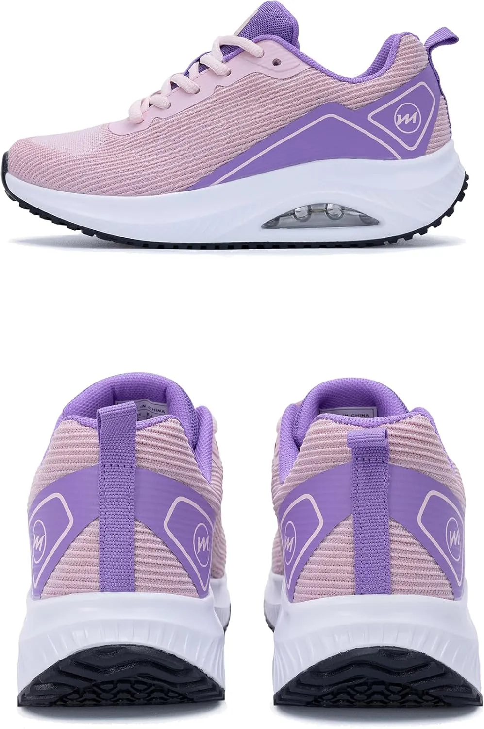 Gyeice Women's Air Walking Shoes Arch Support Orthotic Breathable Tennis Sneakers for Plantar Fasciitis Pain Relief US 5.5-11