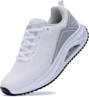 Gyeice Women's Air Walking Shoes Arch Support Orthotic Breathable Tennis Sneakers for Plantar Fasciitis Pain Relief US 5.5-11