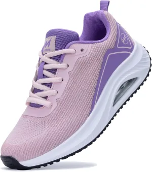 Gyeice Women's Air Walking Shoes Arch Support Orthotic Breathable Tennis Sneakers for Plantar Fasciitis Pain Relief US 5.5-11