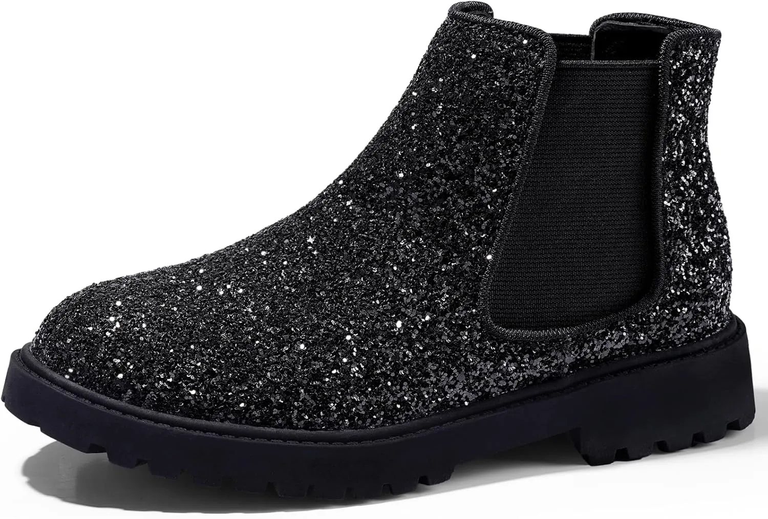 Harvest Land Girl Boots Kids Ankle Boots Warm Side Zipper Boots Low heel Short Booties Winter Snow Boots Anti-Slip Outdoor Shoes for Little Kids/Big Kids
