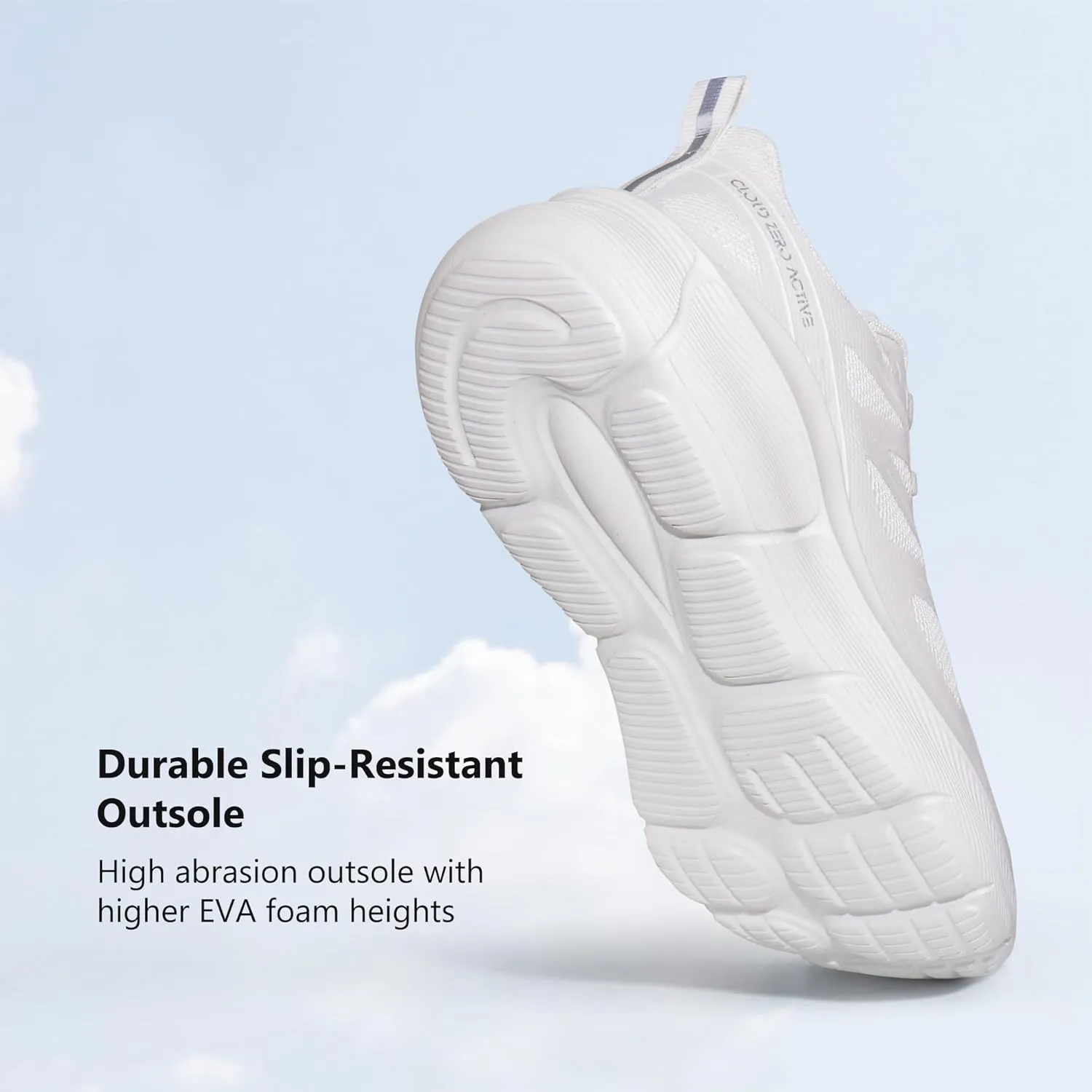 Hawkwell Women's Cloud Zero Active Walking Tennis Cushion Running Shoes Breathable Athletic Gym Workout Jogging Sports Sneakers Non Slip Medical Work Shoes