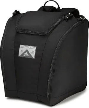 High Sierra Ski/Snowboard Boot Bag Backpack, Black, One Size