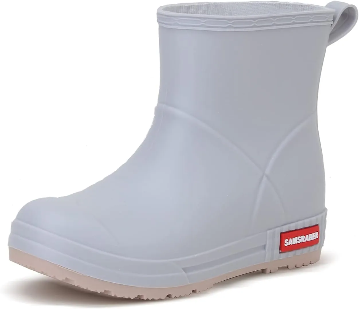 HSBDNZQ Rain Boots for Women, Lightweight Warm Waterproof Rain Boots, Anti-Slipping Garden Boots Soft and Durable, Chelsea Rain Boots with Comfortable Insoles for Outdoor