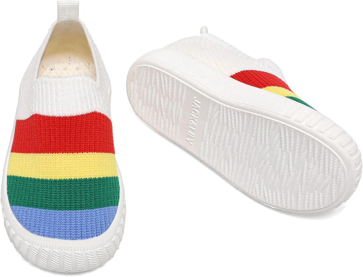 Jack & Lily Socks & Canvas Sneakers for Kids- Breathable Toddler Shoes with Non-Slip Sole for Confident Steps- Kids Shoe for Comfort, Support & Daily Play- Baby Sneakers Keep Little Feet Happy All Day